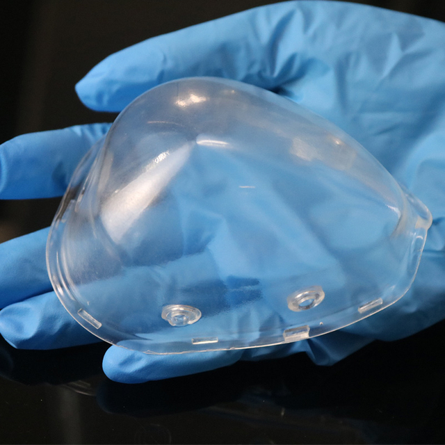 진공 주조 투명 부드러운 고무 마스크